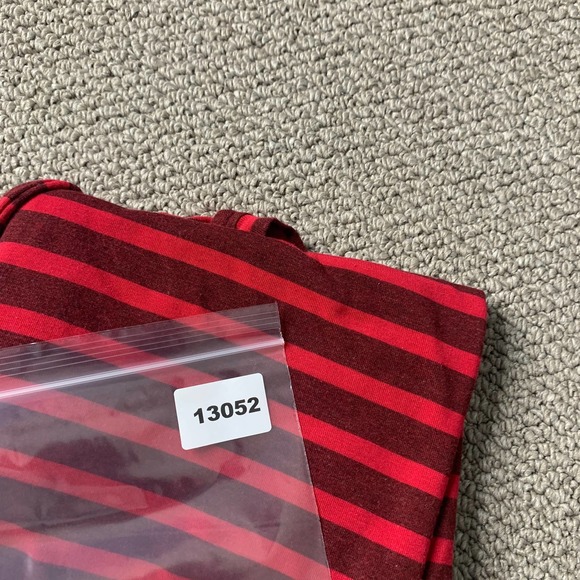 Cabi Womens Tee Shirt Size Small Red Striped Short Sleeves Sweet Talk 3631 - Picture 12 of 12